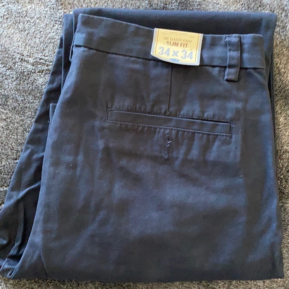 Old Navy Men’s Classic Khaki Navy Pants